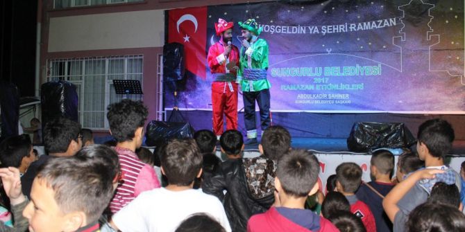 Sungurlu’da Ramazan Programına Yoğun İlgi