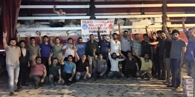 Ülkü Ocaklarından Türkmenlere Gönderilen Yardımlar
