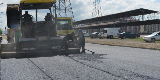 Şükrüpaşa’nın Her Yanı Asfaltlanıyor