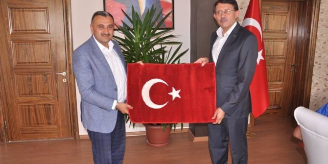 Voleybolculardan Başkan Cabbar’a Ziyaret