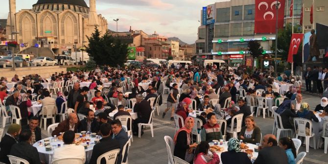 Mhp Develi İlçe Başkanlığından İftar