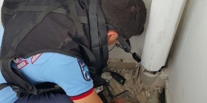 Ankara İtfaiyesinden Hayvan Kurtarmada Teknolojik Yöntem