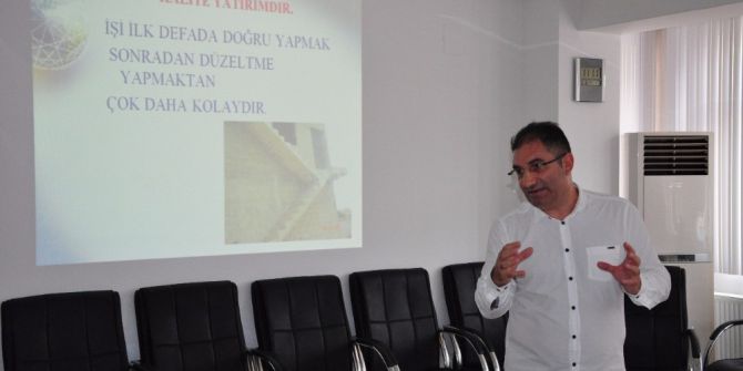 Milas Kaymakamlığında Iso 9001 Eğitimi