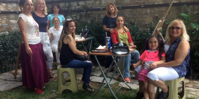 Milaslı Bayanlardan Resim Kursuna Yoğun İlgi