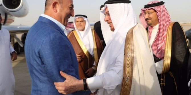 Dışişleri Bakanı Çavuşoğlu Suudi Arabistan’da