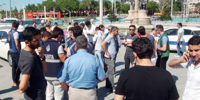 Taksim’de Turizm Denetlemesi