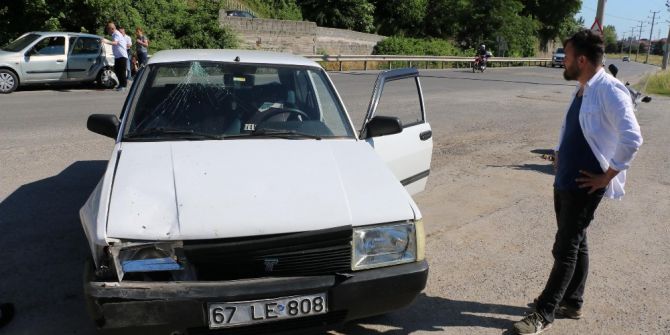 Ereğli’de İki Otomobil Çarpıştı: 1 Yaralı