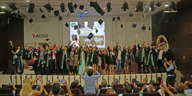 Aosb’de Mezuniyet Heyecanı