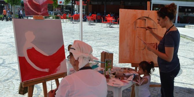 ’Buluşma Resim Çalıştayı’ Başladı