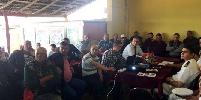 Balıkçılar Bilgilendirildi