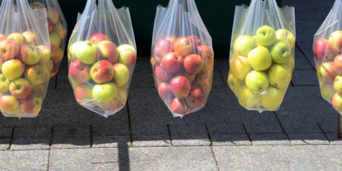 Almanlar Plastik Torbadan Vazgeçiyor