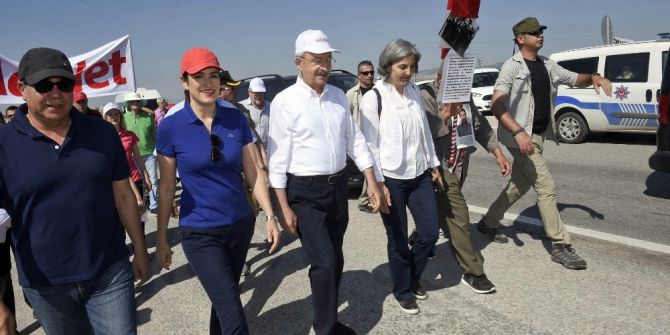 Chp’nin ’Adalet Yürüyüşü’nün 3.günü