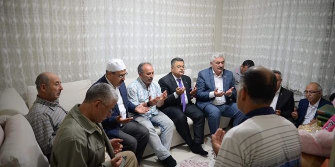 Başkan Yağcı, Kazada Hayatını Kaybeden Akgök’ün Ailesini Ziyaret Etti