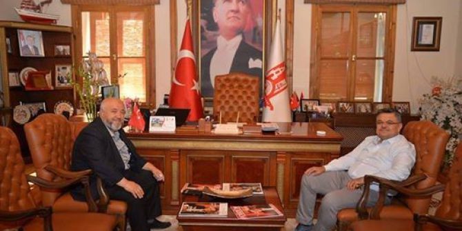 Pazaryeri Müftüsü Kayalı’dan Başkan Yağcı’ya Ziyaret