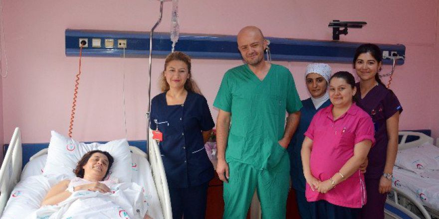 Rahminden 4 Buçuk Kiloluk Kitle Alındı