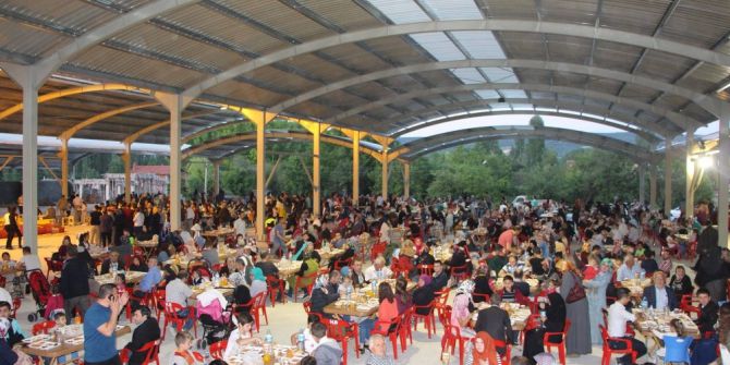 Hisarcık Belediyesinden 3 Bin 500 Kişilik Toplu İftar