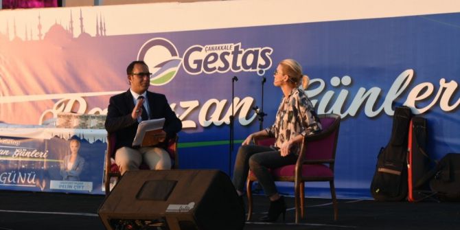 Gazeteci Yazar Pelin Çift Çanakkale’de