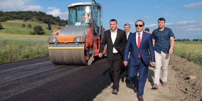 Vali Işık’tan Köy Yollarında İnceleme