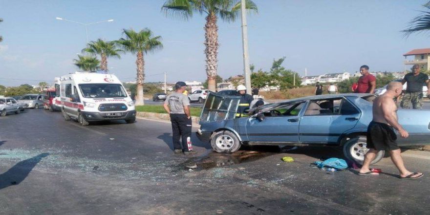 Antalya’da Kaza: 2 Yaralı