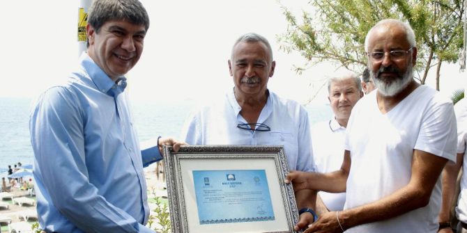 Konyaaltı Sahili Yeniden 8 Mavi Bayrak