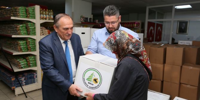 Almanya’dan Bolu’ya Ramazan Yardımı