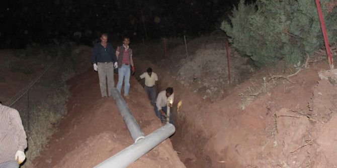 Şirvan’da Alt Yapı Çalışmaları