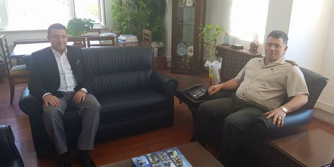 Başkan Bakıcı, İl Jandarma Komutanlığı’nı Ziyaret Etti