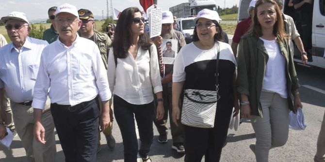 Chp’nin ‘Adalet Yürüyüşü’nün 3. Günü Tamamlandı