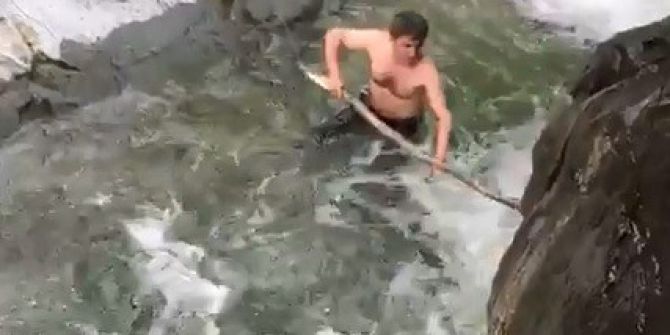 Balık Tutmaya Çalışırken Boğuldu