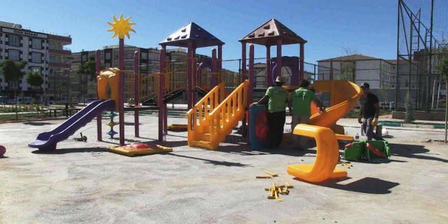 Parklar Haliliye Halkı İçin Yenileniyor