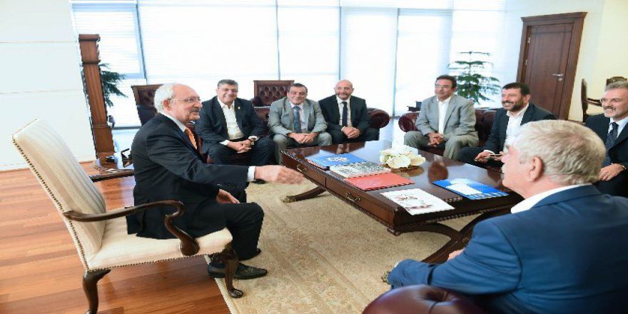 Disk, Kesk Ve Tmmob Heyetinden Kılıçdaroğlu’na Ziyaret