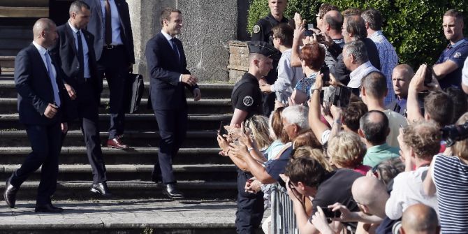 Fransa Cumhurbaşkanı Macron, Oyunu Kullandı