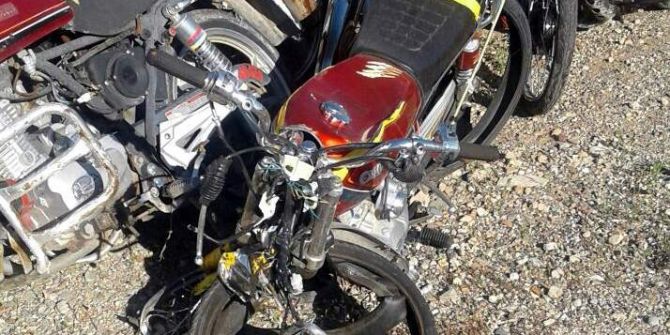Adıyaman’da Motosiklet Takla Attı: 1 Yaralı