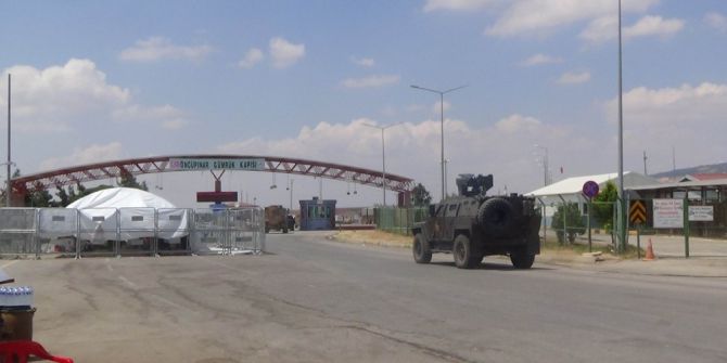 Sınırda Zırhlı Araç Yoğunluğu