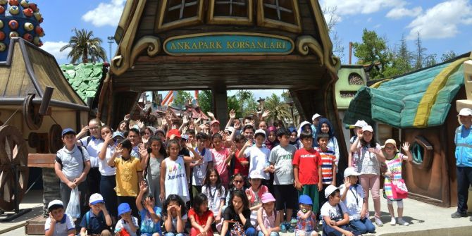 Çocuk Meclisi Üyeleri Ankapark’ta Doyasıya Eğlendi