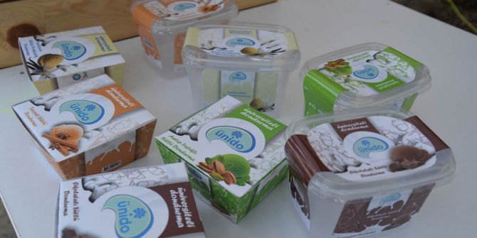 Uludağ Üniversite’sinin Dondurması Ünido Satışta