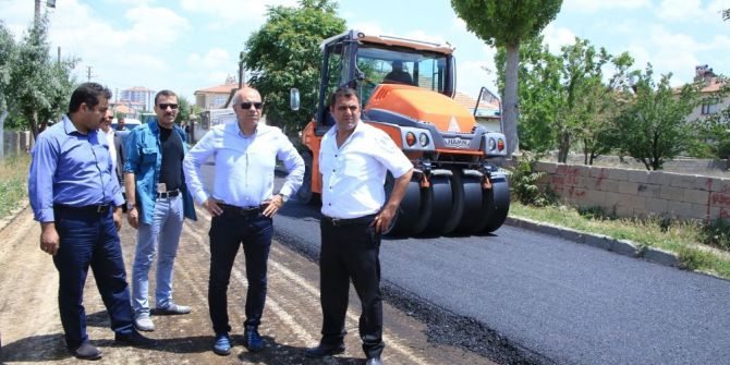 Karaman Belediyesinde Asfalt Çalışmaları