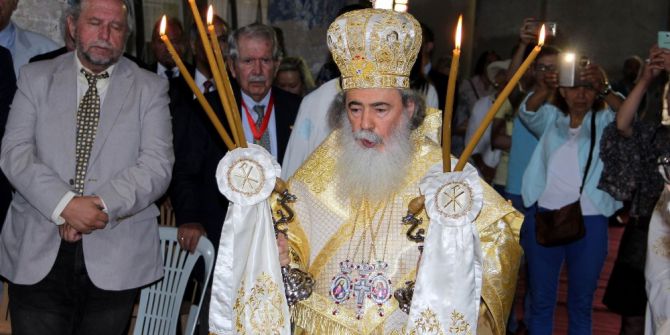 Kudüs Patriği 3. Teofilos Kapadokya’da Pazar Ayini Yönetti