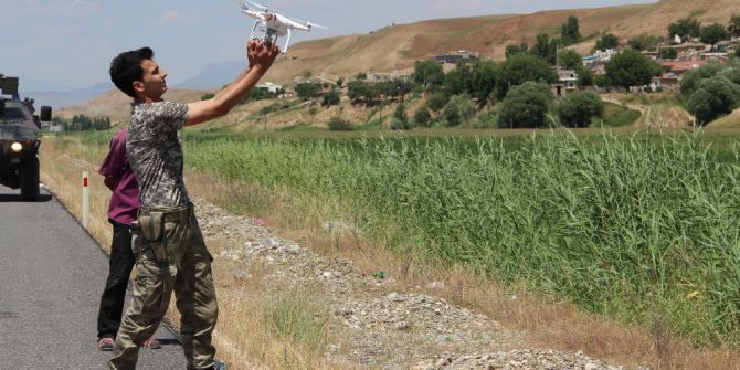 Mısır Tarlasına Saklanan Hırsızlar Drone İle Bulundu