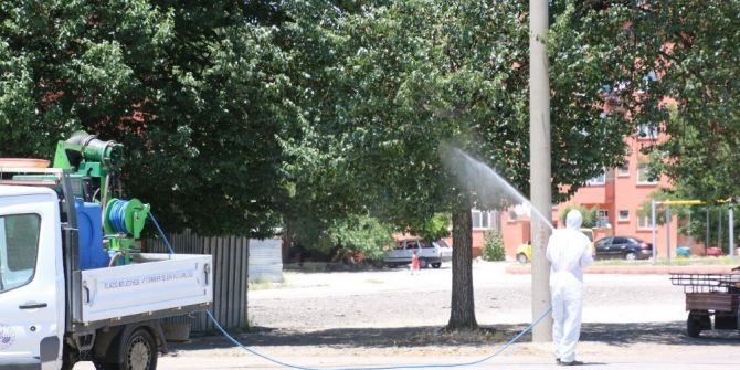 Elazığ’da İlaçlama Çalışması
