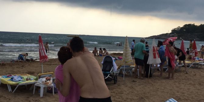 Alanya’da Çıkan Hortum 5 Dakika Sürdü