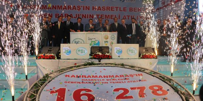Kahramanmaraş’ta 278 Milyonluk 16 Tesisin Temeli Atıldı