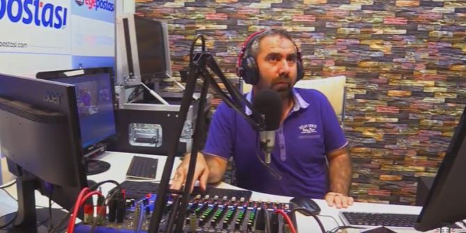 Canlı Yayında Depreme Yakalandı