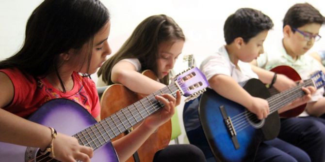 Çocuklar 11 Farklı Atölyede Yeteneklerini Geliştirdiler