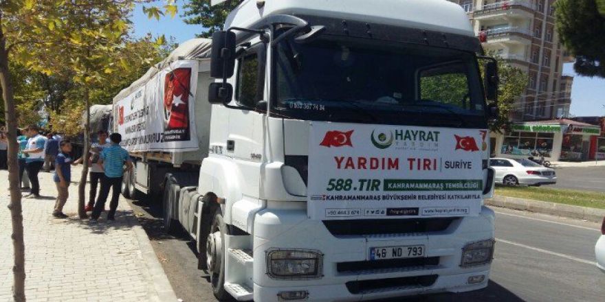 Suriye’ye 5 Tır Yardım