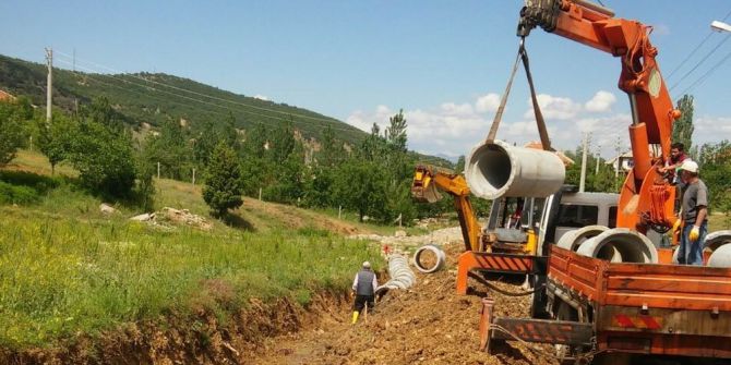 Seydişehir’de Yağmur Suları Kontrol Altında