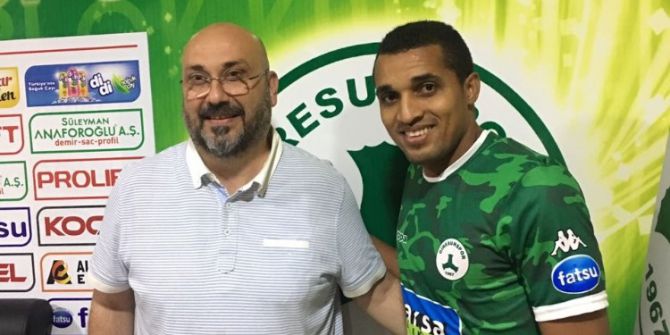 Giresunspor Brezilyalı Dodo İle İki Yıllık Sözleşme İmzaladı