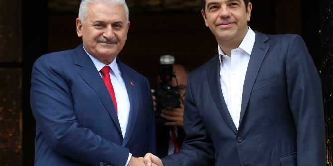 Başbakan Yıldırım, Çipras İle Görüştü