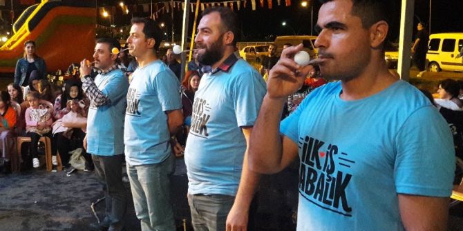 Babalar İle Çocukları Yarıştırdılar