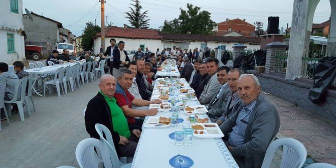 Pazaryeri’nde Mescit İftarı Yapıldı